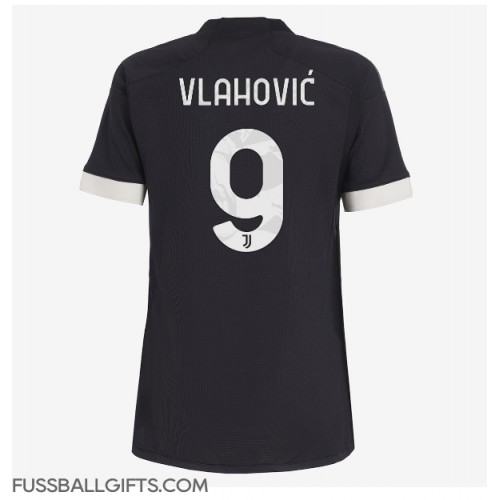 Juventus Dusan Vlahovic #9 Fußballbekleidung 3rd trikot Damen 2023-24 Kurzarm